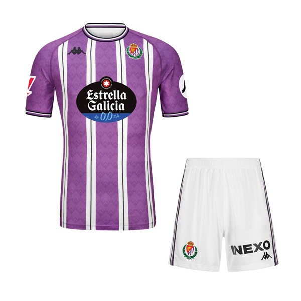 Camiseta Real Valladolid Primera equipo Niño 2024-25